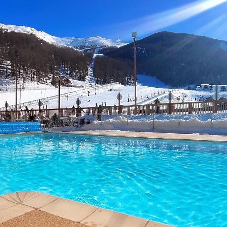 T2 + Coin Montagne - Wifi/Piscine - Les Orres 1800 Lägenhet Exteriör bild