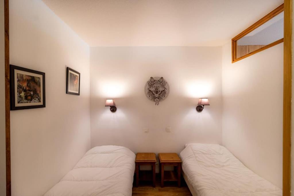 T2 + Coin Montagne - Wifi/Piscine - Les Orres 1800 Lägenhet Exteriör bild