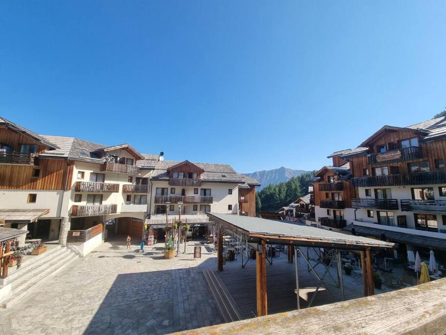 T2 + Coin Montagne - Wifi/Piscine - Les Orres 1800 Lägenhet Exteriör bild